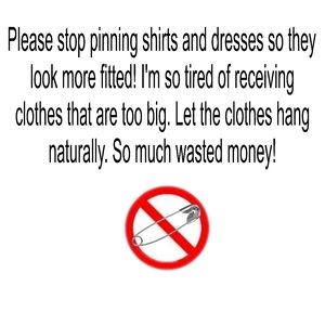 Quit pinning clothes!